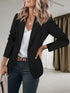 Business-Blazer für Damen | Taillierter Einzelknopf maschinenwaschbar